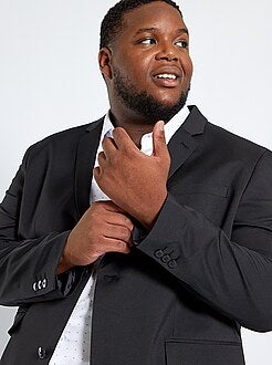 Herenmode grote maten - Fitted colbert - Kiabi