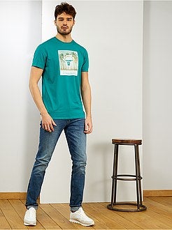 Heren TALL (> 190cm) - Fitted jeans lengtemaat 36 1,90 m+ - Kiabi