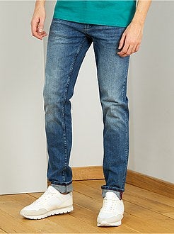 Heren TALL (> 190cm) - Fitted jeans lengtemaat 36 1,90 m+ - Kiabi