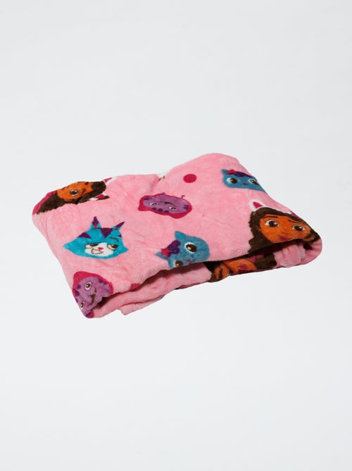 Flanellen plaid met print van Gabby's poppenhuis - Kiabi