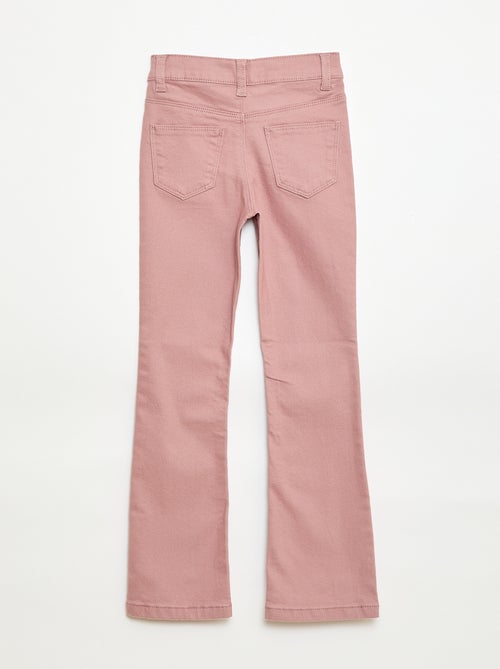 Flare broek - Aansluitende pasvorm - Kiabi