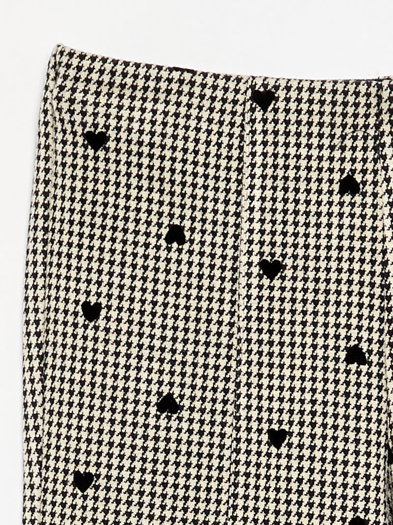 Flare broek Zwart - Kiabi