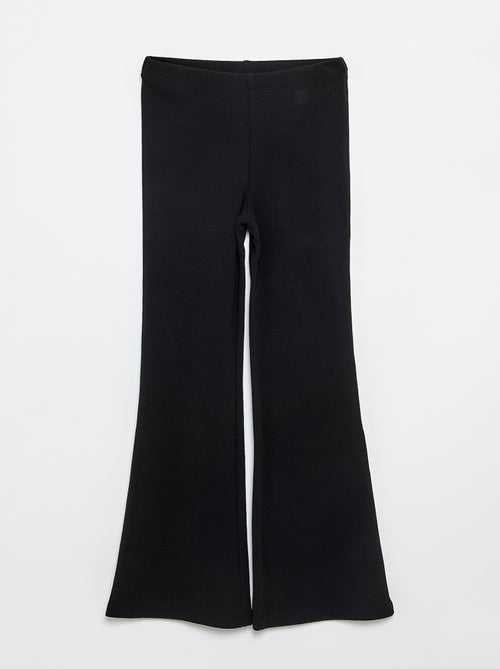 Flare legging van ribstof - Kiabi