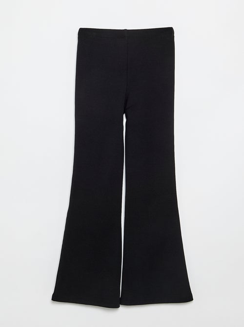Flare legging van ribstof - Kiabi