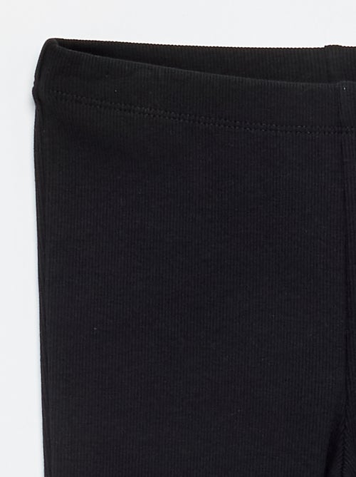 Flare legging van ribstof - Kiabi