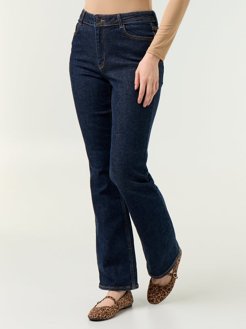 Flared / bootcut jeans met hoge taille - Kiabi