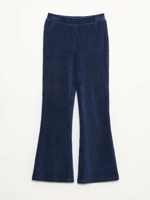 Flared broek van corduroy - Kiabi