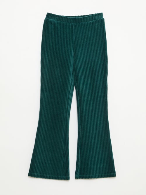 Flared broek van corduroy - Kiabi