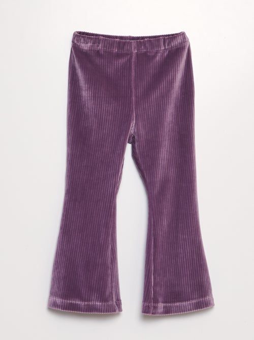 Flared broek van corduroy - Kiabi