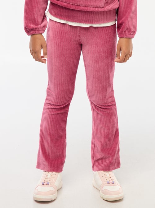 Flared broek van corduroy - Kiabi