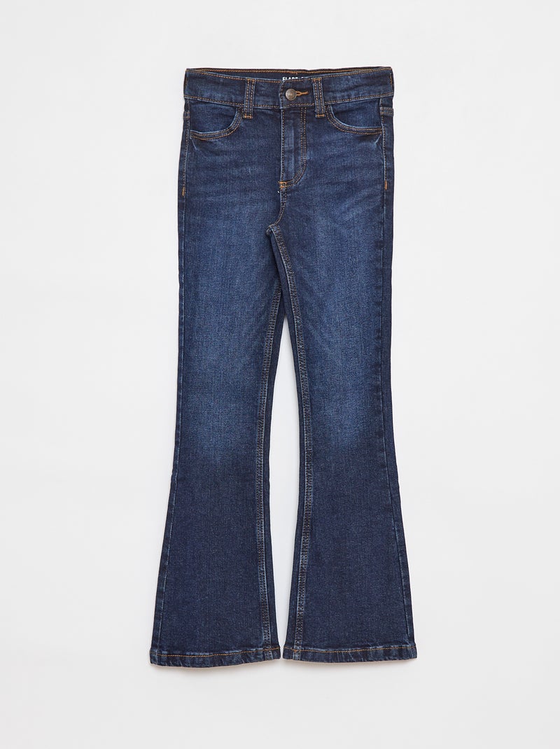 Flared-fit jeans Comfortabel model Blauw - Kiabi
