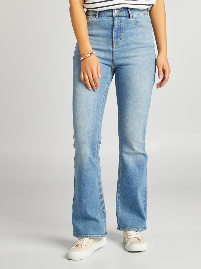 Flared jeans - L30 BLAUW - Kiabi