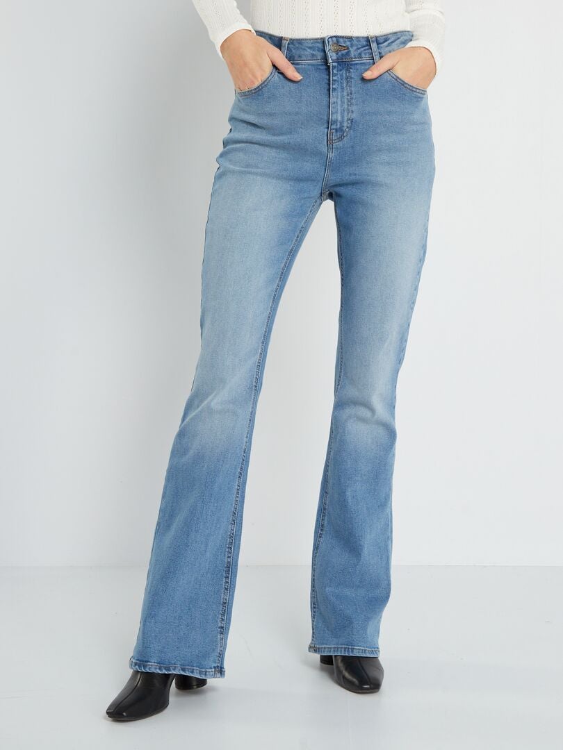 Flared jeans - L34 BLAUW - Kiabi