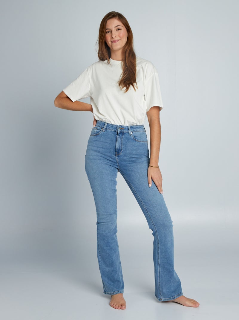 Flared jeans - L34 BLAUW - Kiabi