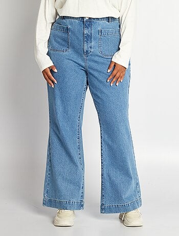 Flared jeans met hoge taille - Kiabi