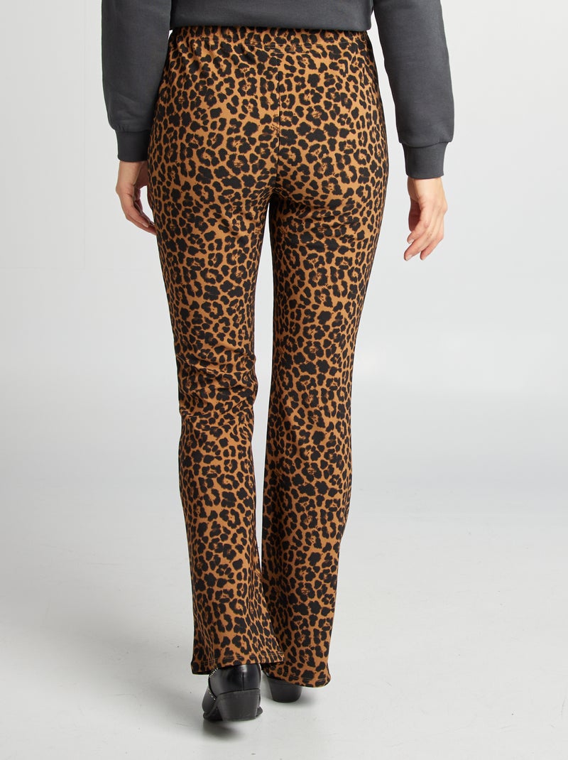 Flared zwangerschapsbroek BIEGE - Kiabi