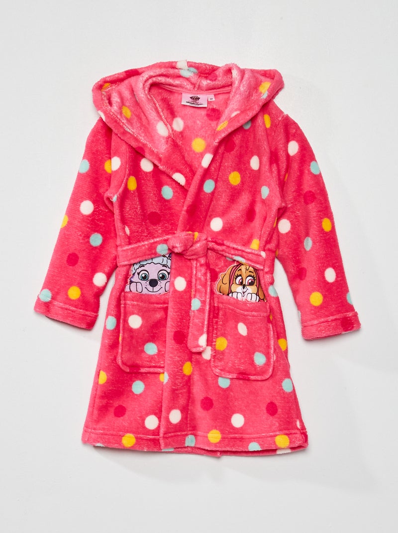 Fleece badjas 'PAW Patrol' roze - Kiabi