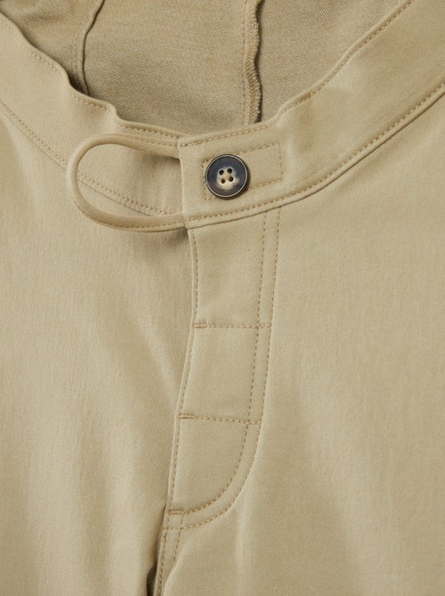 Fleece bermuda - gemakkelijk aan te trekken collectie - Kiabi