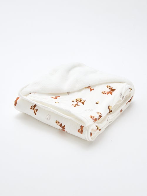 Fleece deken 'Tic en Tac' - Kiabi