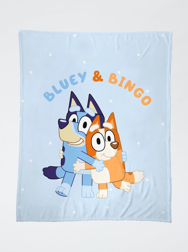 Fleece dekentje 'Bluey' Blauw - Kiabi