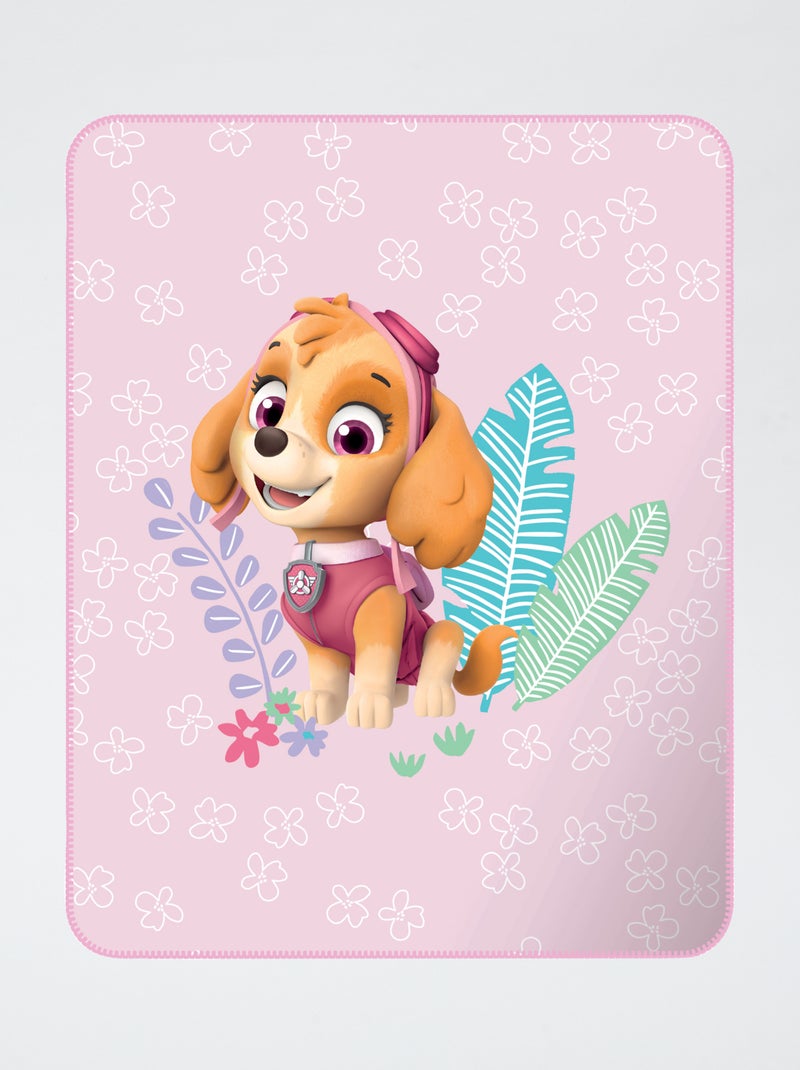 Fleece dekentje 'PAW Patrol' Rose - Kiabi
