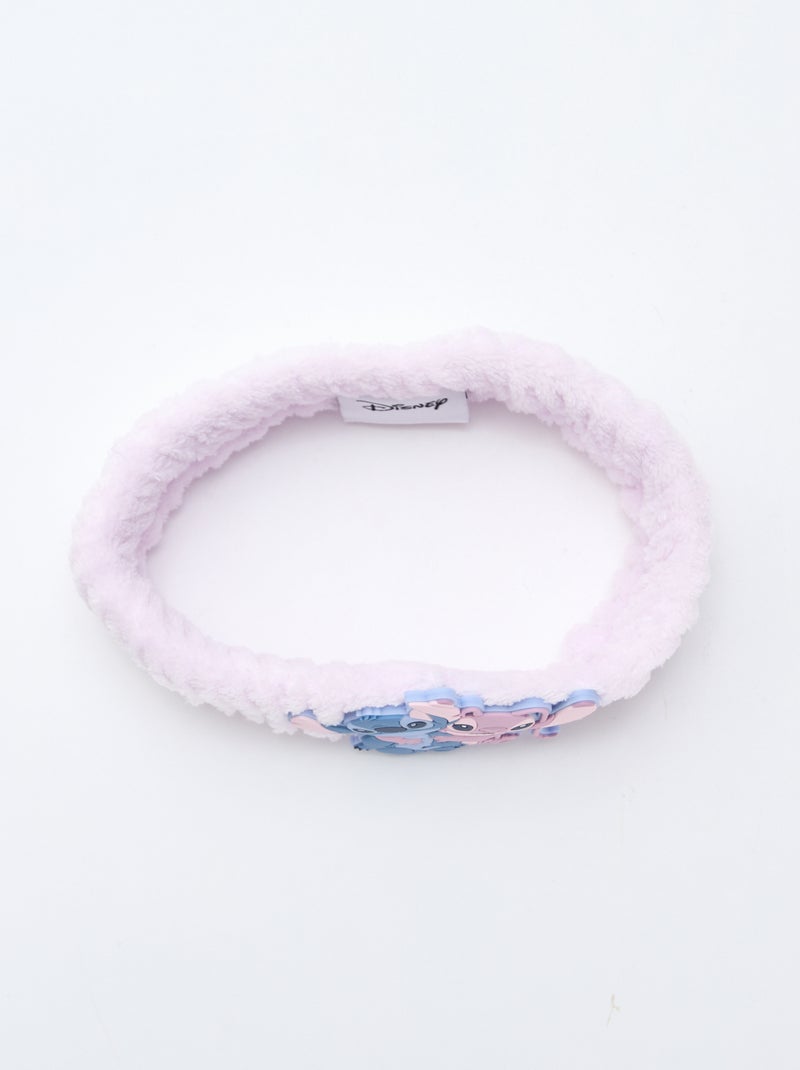 Fleece haarband 'Stitch' Rose - Kiabi