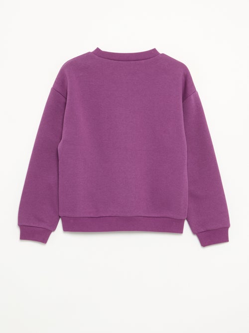 Fleece Halloween-sweatshirt - Kiabi Fleece Halloween-sweatshirt - Kiabi
