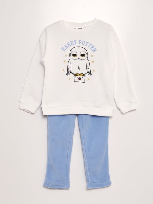 Fleece 'Harry Potter'-pyjama | T-shirt + broek - 2-delig - Kiabi