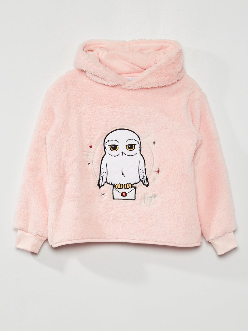 Fleece hoodie 'Harry Potter' roze - Kiabi
