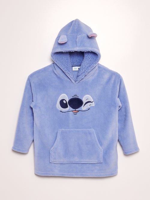 Fleece hoodie 'Stitch' - Kiabi