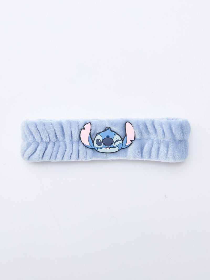 Fleece hoofdband 'Stitch' Blauw - Kiabi
