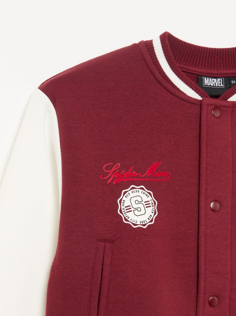 Fleece jas 'Marvel' 'Spider-Man' Rood - Kiabi