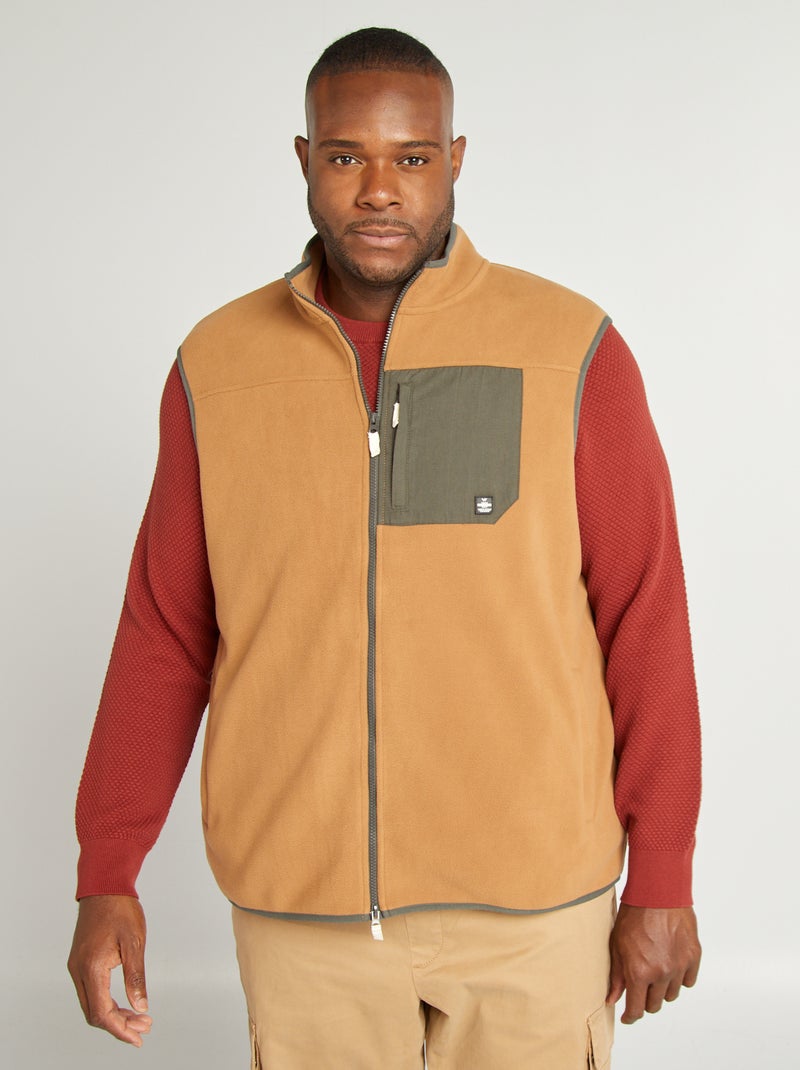 Fleece jasje zonder mouwen BIEGE - Kiabi