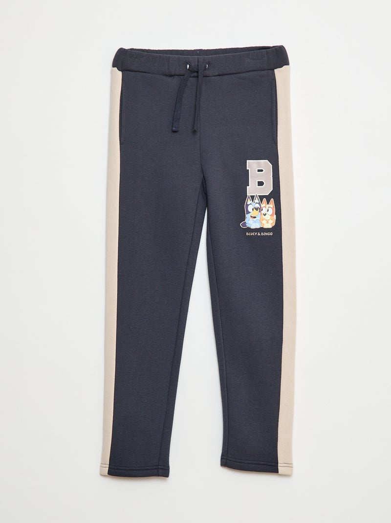 Fleece joggingbroek 'Bluey' Blauw - Kiabi