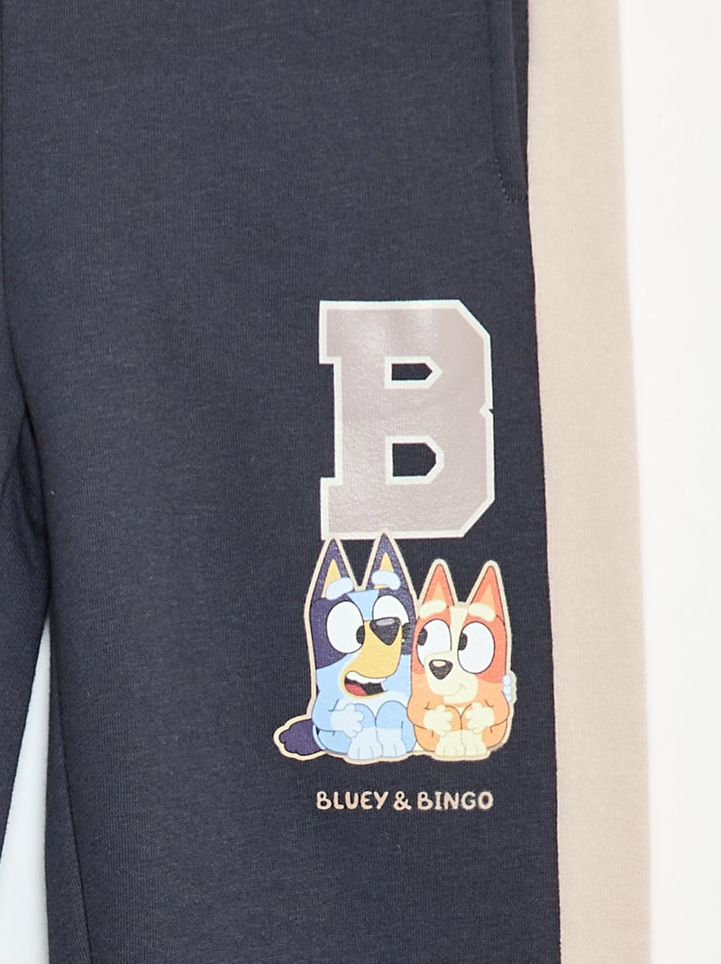 Fleece joggingbroek 'Bluey' Blauw - Kiabi