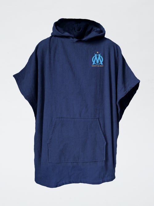 Fleece poncho 'Olympique de Marseille' - Kiabi