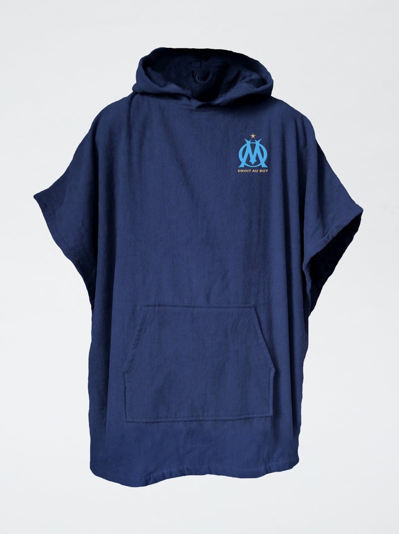 Fleece poncho 'Olympique de Marseille' Blauw - Kiabi