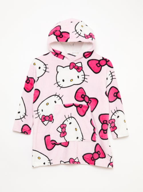 Fleece ponchoplaid met capuchon voor kinderen 'Hello Kitty' - Kiabi Fleece ponchoplaid met capuchon voor kinderen 'Hello Kitty' - Kiabi
