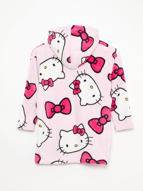 Fleece ponchoplaid met capuchon voor kinderen 'Hello Kitty' - Kiabi Fleece ponchoplaid met capuchon voor kinderen 'Hello Kitty' - Kiabi