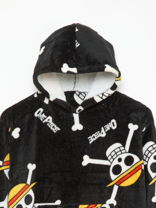 Fleece ponchoplaid met capuchon voor kinderen 'One Piece' - Kiabi Fleece ponchoplaid met capuchon voor kinderen 'One Piece' - Kiabi