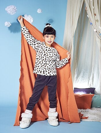 Fleece pyjama - 2-delig - Kiabi