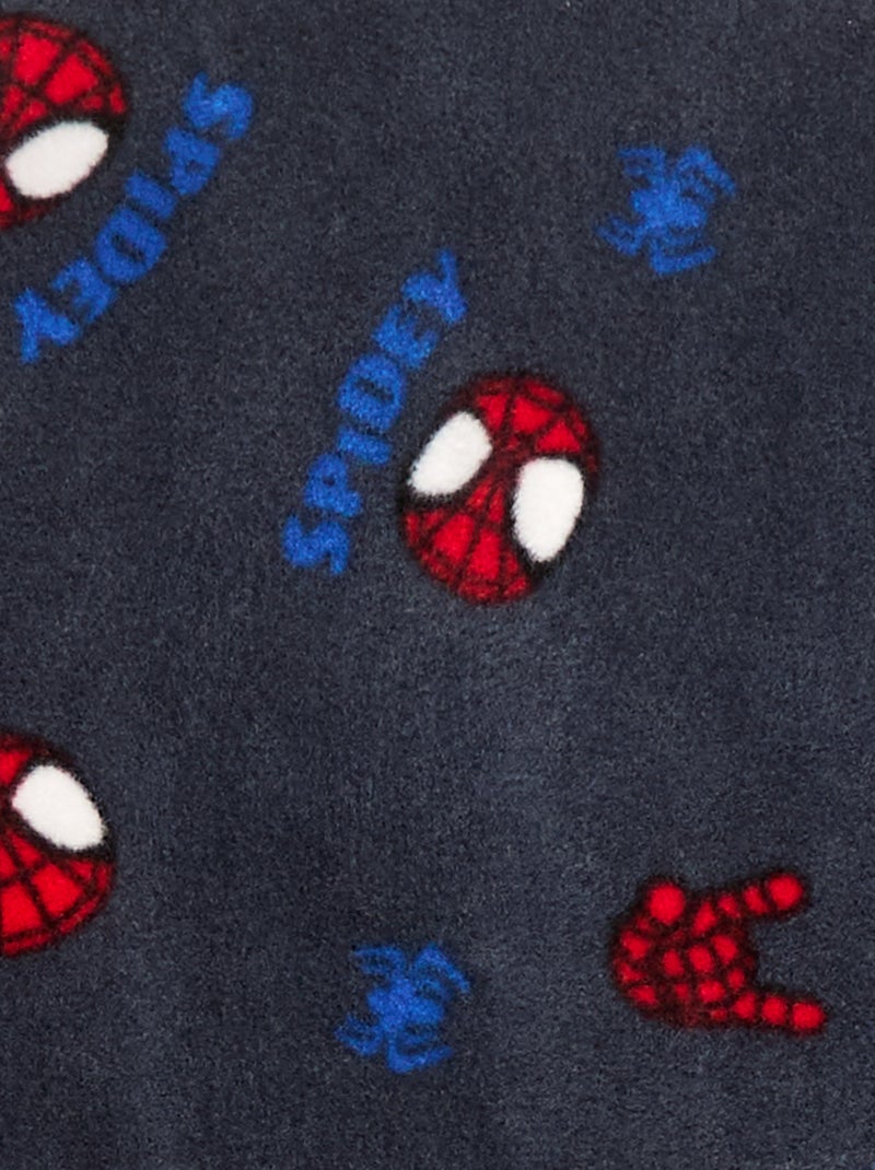 Fleece pyjama 'Spider-Man' 'Marvel' - 2-delig Blauw - Kiabi
