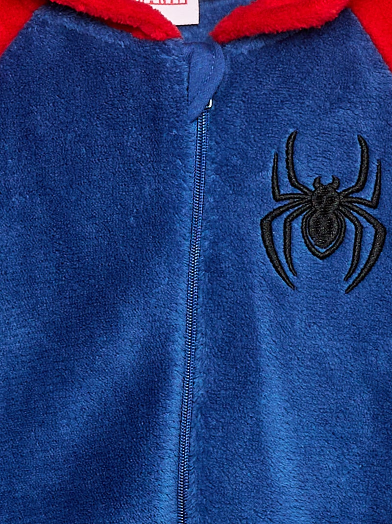 Fleece pyjamapak met capuchon 'Spider-Man' 'Marvel' Rood - Kiabi