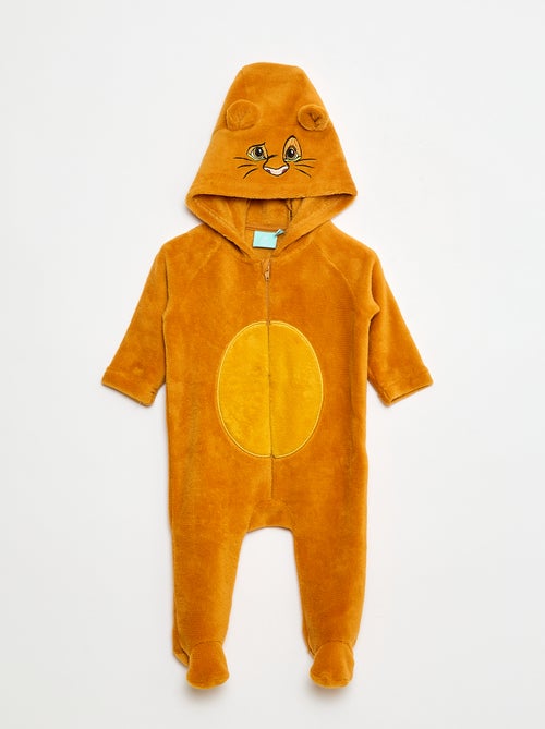 Fleece pyjamapak met voetjes 'Simba' Disney' - Kiabi