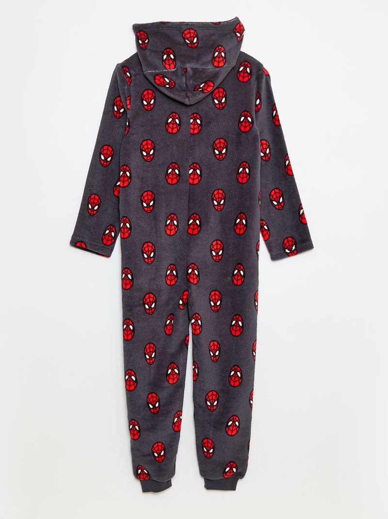 Fleece pyjamapak 'Spider-Man' Grijs - Kiabi