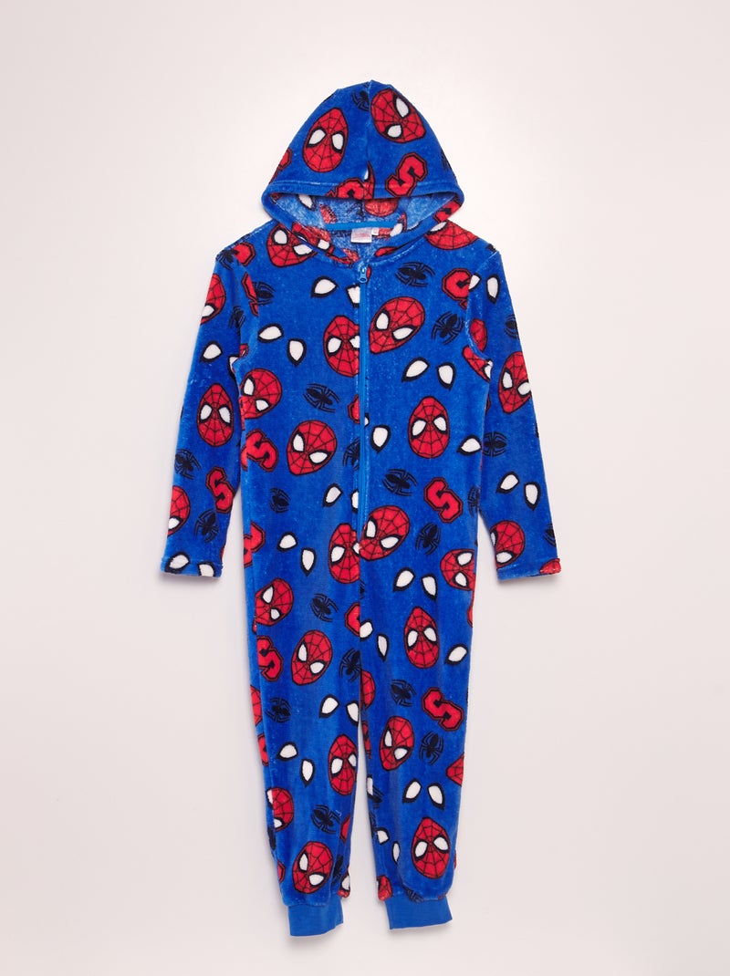 Fleece pyjamapak 'Spider-Man' 'Marvel' BLAUW - Kiabi