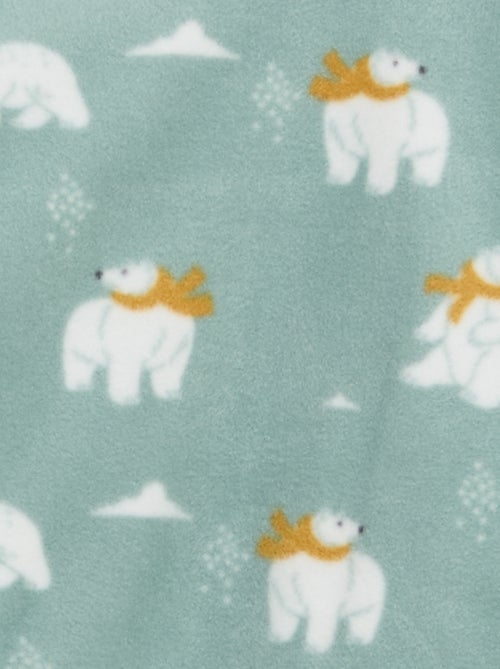 Fleece pyjamasetje - Top + broek - Kiabi