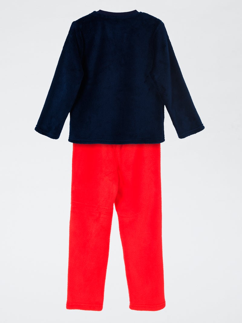 Fleece pyjamasetje 'Bluey' - 2-delig Blauw - Kiabi