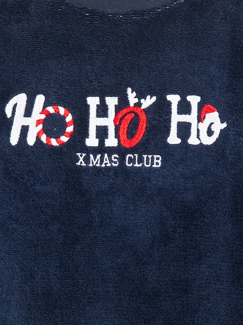 Fleece pyjamasetje in kerstthema - 2-delig - Kiabi