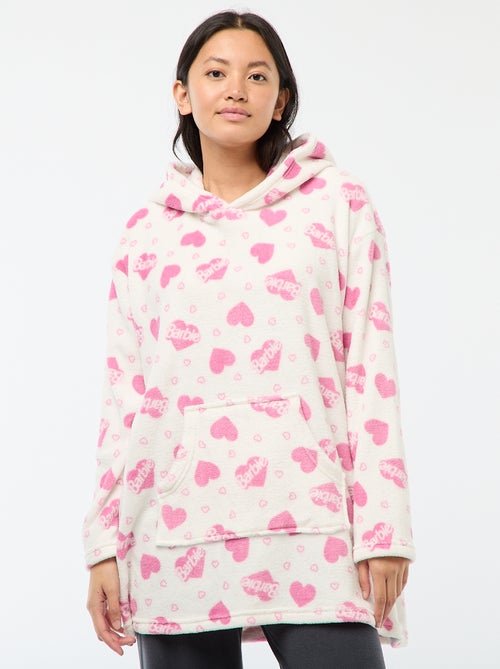 Fleece pyjamatop 'Barbie' - Kiabi